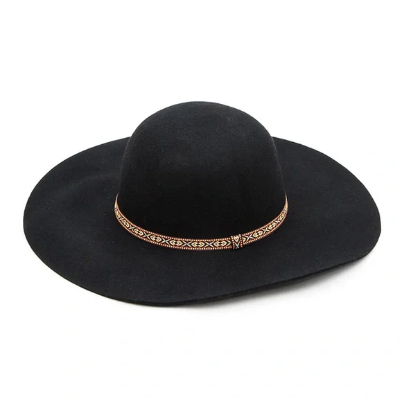 Wool Felt Floppy Hat